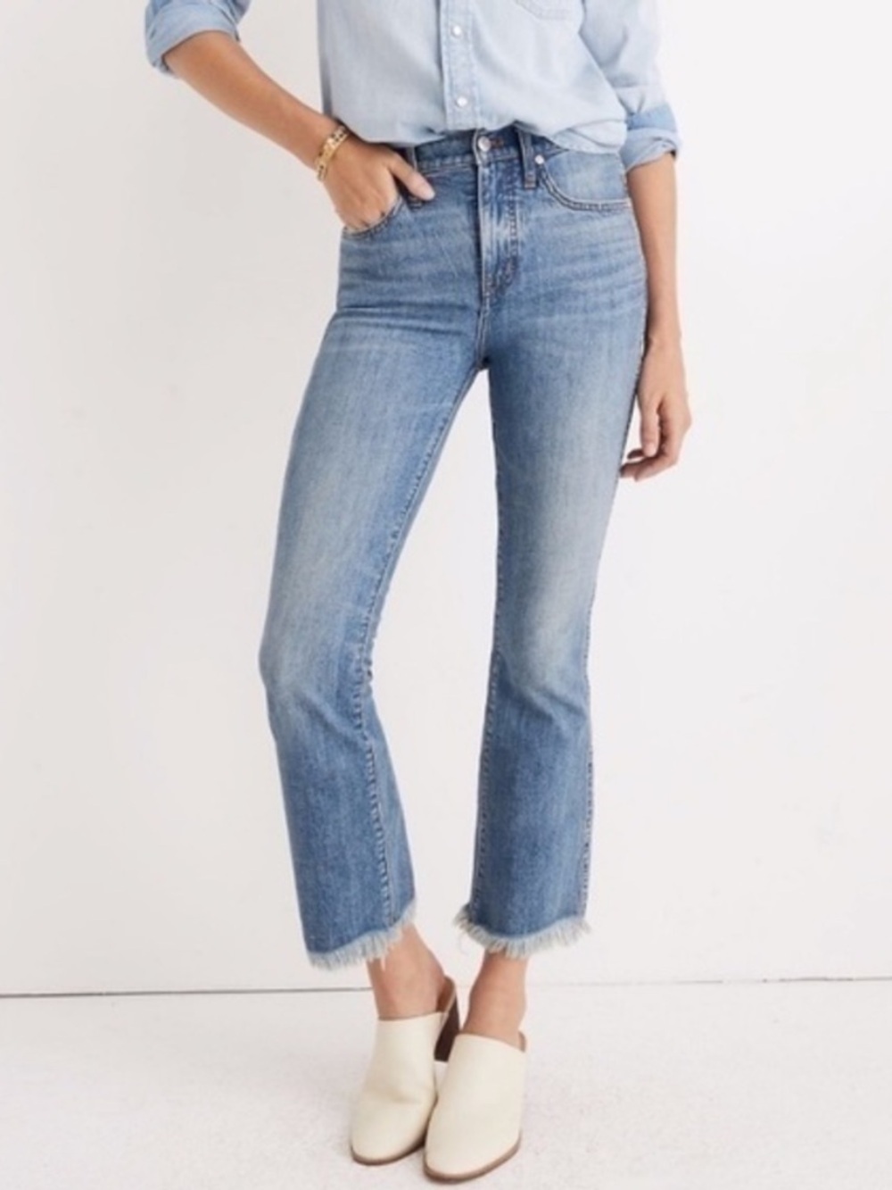 Madewell Cali Demi-Boot Jeans Size 30P 30 Petite